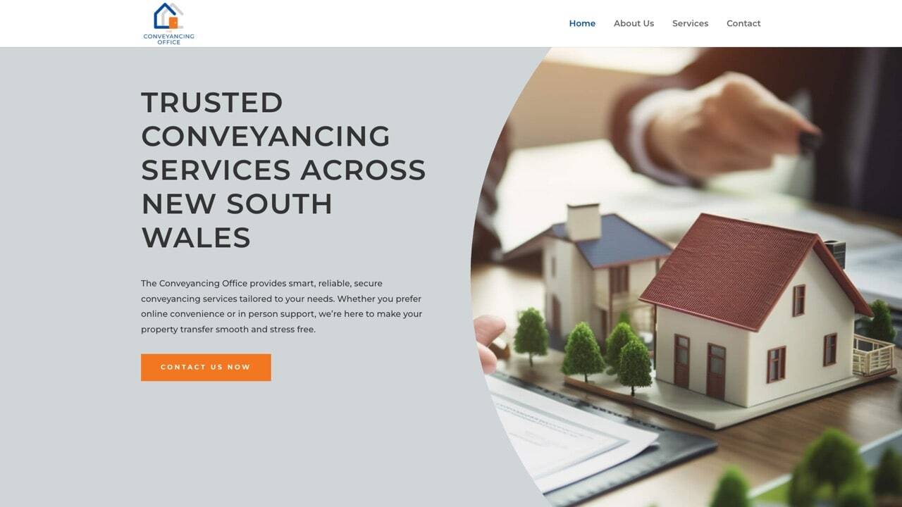 The Conveyancing Office website screenshot